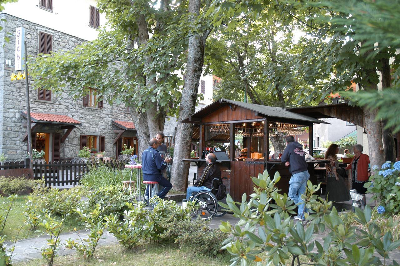 Albergo Sichi Кутильяно Экстерьер фото